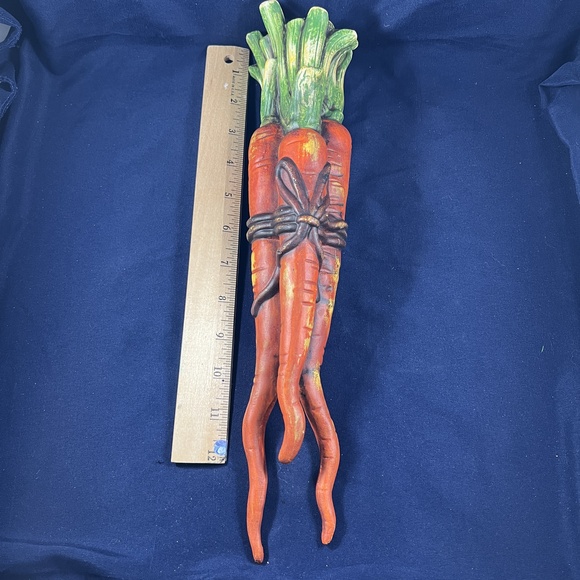 Large Bundle of Carrots Decor Rustic Harvest Autumn Vintage Farmhouse Kitchen - Picture 2 of 8